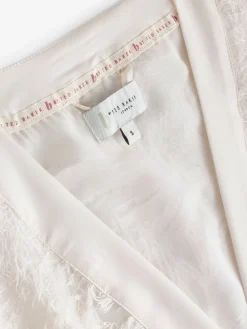 Feather Ivory Bridal Robe*B by Ted Baker Best