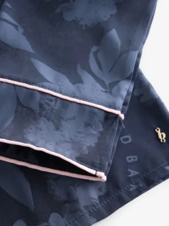 Navy Jacquard Button Through Pyjamas*B by Ted Baker Outlet