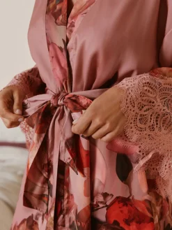 Pink Satin Robe*B by Ted Baker Clearance