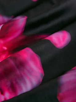 Purple Bright Floral Satin Robe*B by Ted Baker Best