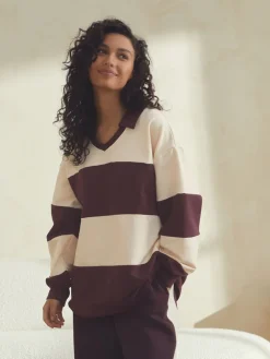 rugbytop met rode strepen*B by Ted Baker New