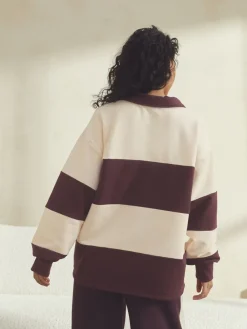 rugbytop met rode strepen*B by Ted Baker New