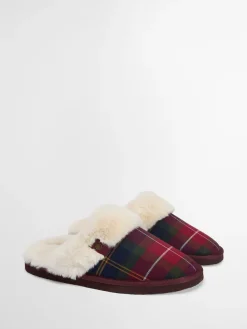® Claudia Tartan Mule Slippers*Barbour Hot