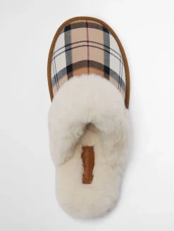 Claudia Tartan Mule Slippers*Barbour Best