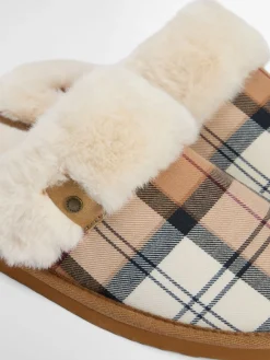 Claudia Tartan Mule Slippers*Barbour Best