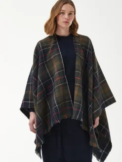 ® Tartan Montieth Serape Cape*Barbour Best