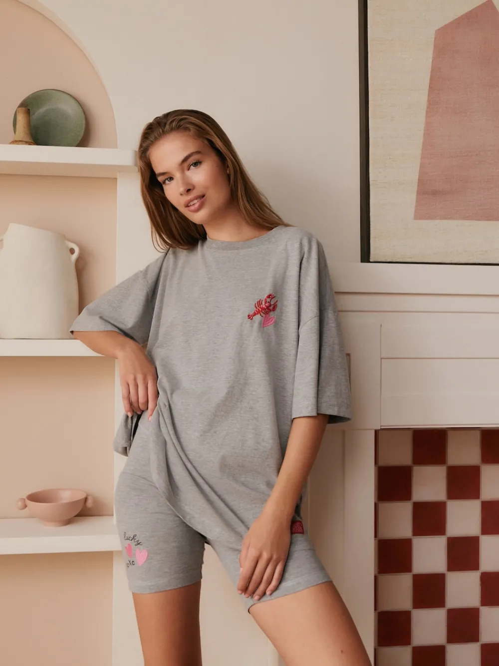 Cycling Short Pyjamas Set*Bath & Body Works Best