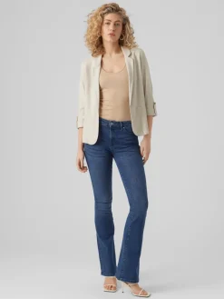 - Linnenmix 3/4 Mouwen Jack*VERO MODA Hot