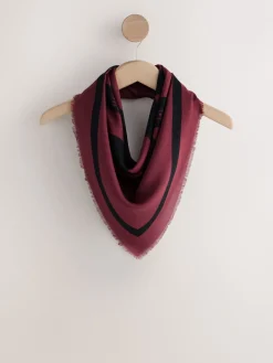 Berry Red N Swirl - Square Lightweight Scarf*Next Best