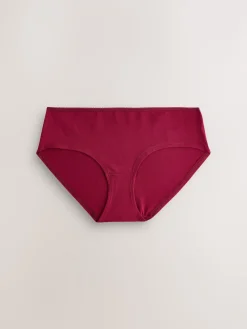 Bessenkleur/roze - Set van 7 slips met hoog katoengehalte*Next Best