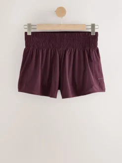 Bessenrood - Active Sports geweven hardloopshorts*Next