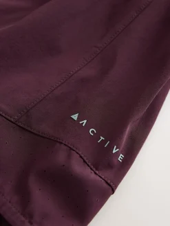 Bessenrood - Active Sports geweven hardloopshorts*Next