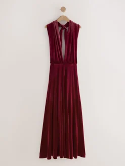 - Fluwelen multiway maxi-jurk voor bruidsmeisjes*Next Best