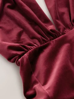 - Fluwelen multiway maxi-jurk voor bruidsmeisjes*Next Best