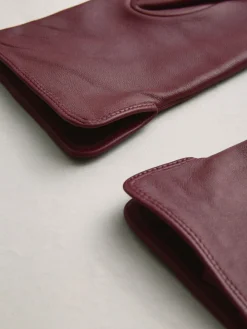 Bessenrood - Leren handschoenen*Next Best