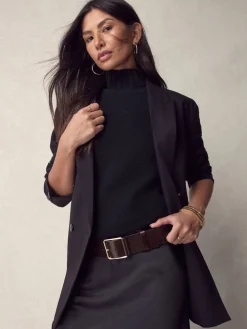 - N. Premium brede leren riem, Made in Italy*Next Sale