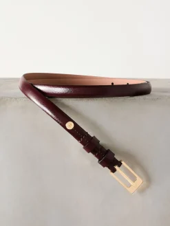 - N. Premium skinny Made In Italy leren riem*Next Online