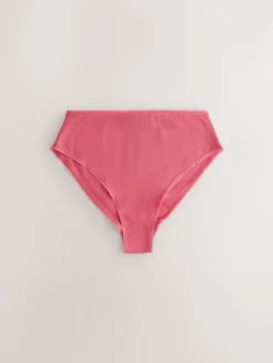 Bessenroze - Set van 5 slips met hoog katoengehalte*Next New
