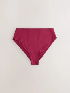Bessenroze - Set van 5 slips met hoog katoengehalte*Next New