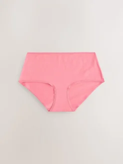 Bessenroze - Set van 5 slips met hoog katoengehalte*Next New