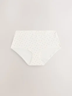 Bessenroze - Set van 5 slips met hoog katoengehalte*Next New