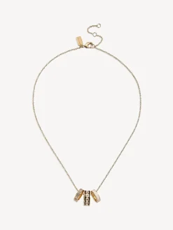 - Enamel C Chain Rondell Necklace*Coach