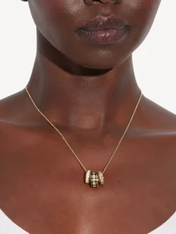 - Enamel C Chain Rondell Necklace*Coach