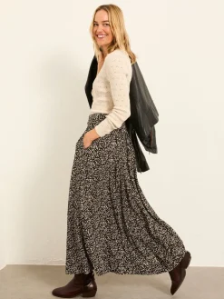 Black Mono Texture - FatFace midirok*Fat Face Outlet