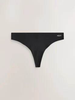 Black/Cream/Pink - Cotton Blend No VPL Knickers 7 Pack*Next Discount