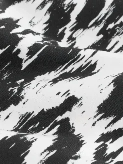 Black/Monochrome Ikat - High Neck Swimsuit 2 Pack*Next Hot