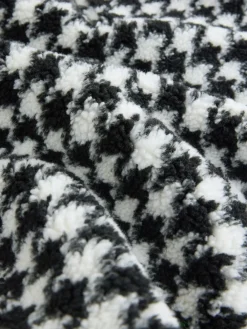 - Jacquard Teddy Borg Quarter Zip Fleece Sweatshirt*Next Discount