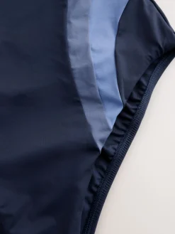 Blauw - Active Scoop-badpak met buikorrectie*Next Discount