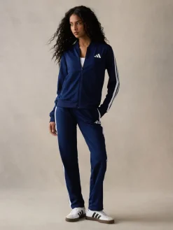 Blauw - Essentials trainingspak met 3 strepen*adidas