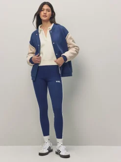 Blauw - Essentials katoenen legging met 3 strepen*adidas Sale