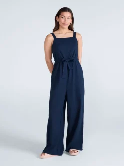 - Womens Becca Linen Jumpsuit*Animal Clearance