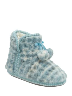 - Faux Bootie Pom Pom Slippers*Dunlop Outlet