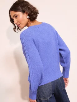 - Button Sleeve Detail Jumper*Friends Like These Sale