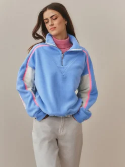 - Half Zip Fleece with Colourblock Panels*Next Discount