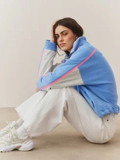 - Half Zip Fleece with Colourblock Panels*Next Discount