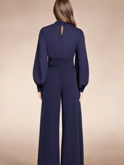 - HotSquash jumpsuit met wijde pijpen en blousonmouwen*Hot Squash Sale