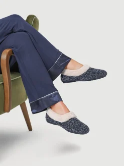 - Faux-Fur-Lined Slippers*Jones Bootmaker Sale