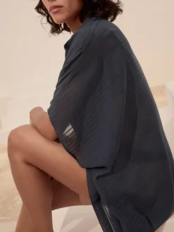 - Lange overhemdtuniek van 100% katoen*Next Hot