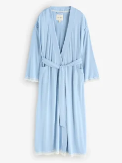 - - Modal kamerjas met kanten afwerking*Laura Ashley New