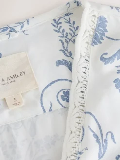 Blauw - Josette badjas*Laura Ashley Clearance