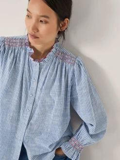 - Maeve Ruffle Stripe Shirt*Monsoon Online