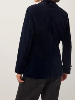 - Mila Single Breasted Velvet Blazer*Monsoon