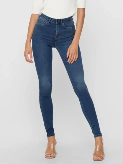 - Royal skinny jeans met hoge taille in super stretchy*ONLY Best