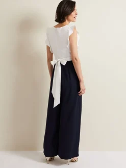 - Ayla Ruffle Jumpsuit*Phase Eight Clearance