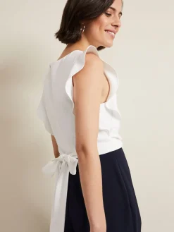 - Ayla Ruffle Jumpsuit*Phase Eight Clearance