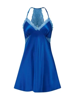 - Dusk satijnen nachthemd met kant*Pour Moi Hot